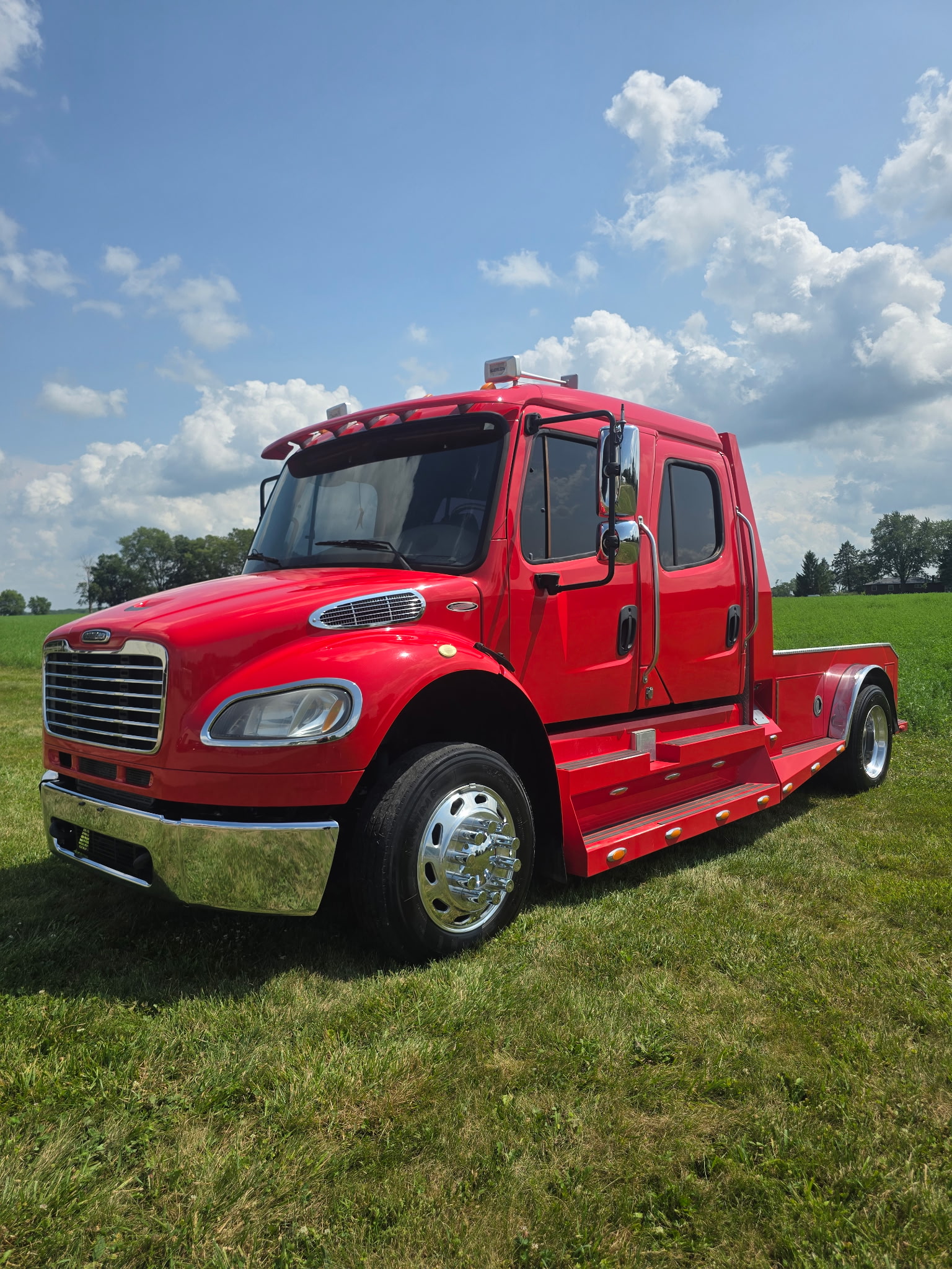 2012 Freightliner M2 Sport Chassis Hauler